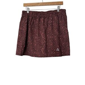 Gerry Ditsy Floral Print Skort Skirt Size Large Performance Wear Y2K